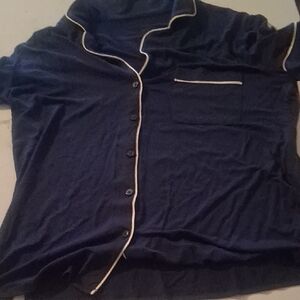 Auden Dark Blue Sleep Top Size XL